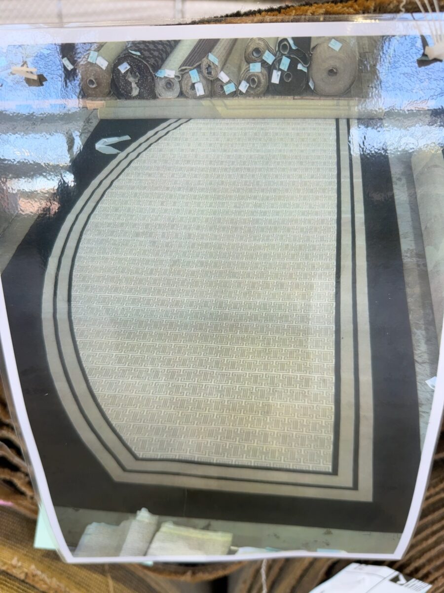 Axminster Woven Pattern Carpet 2nds