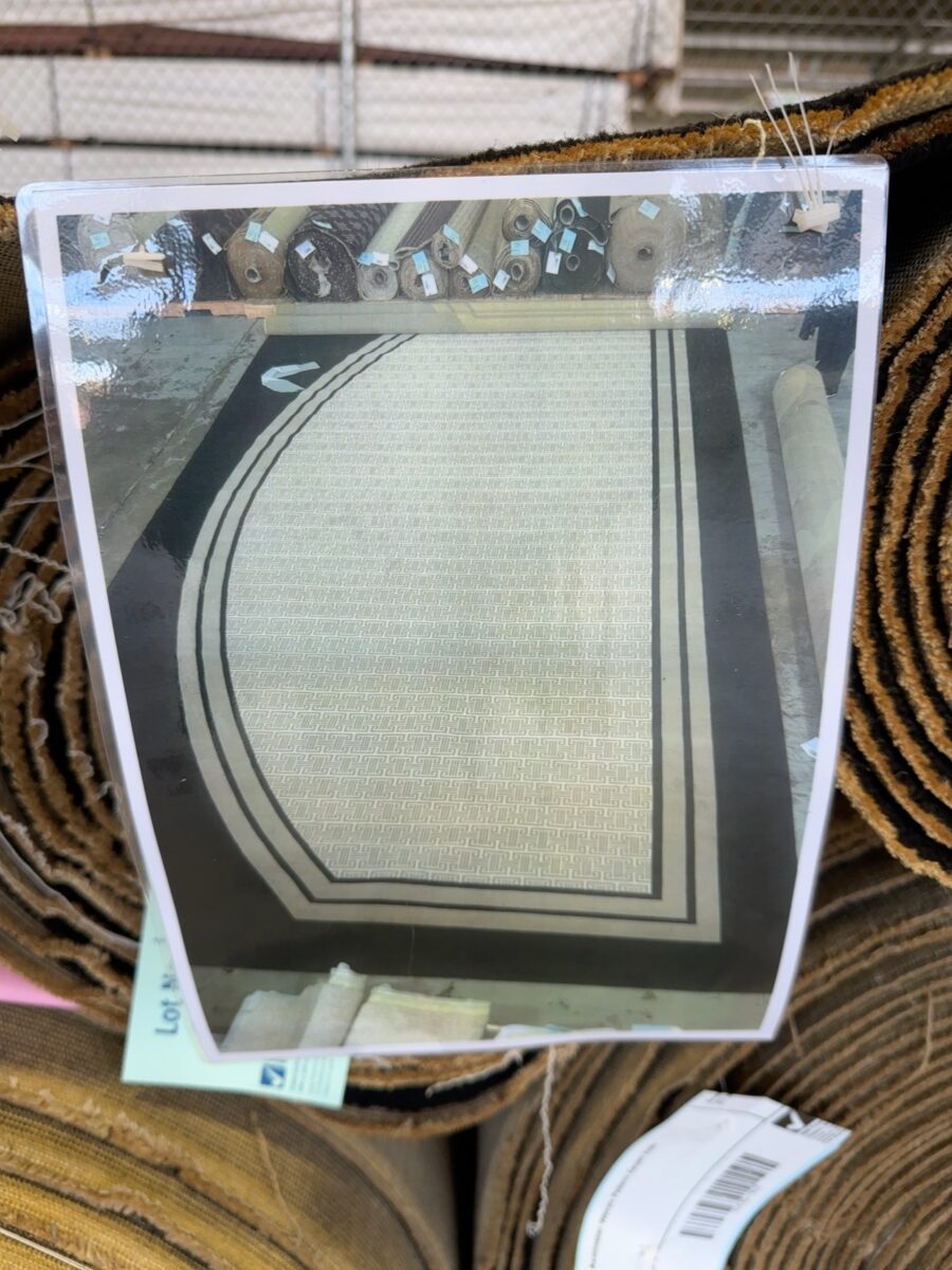 Axminster Woven Pattern Carpet 2nds