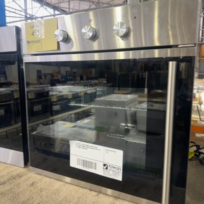 EX DISPLAY EURO 600MM ELECTRIC OVEN WITH SIDE OPENING DOOR EO60SOSX SOLD AS IS 3 MONTH WARRANTY