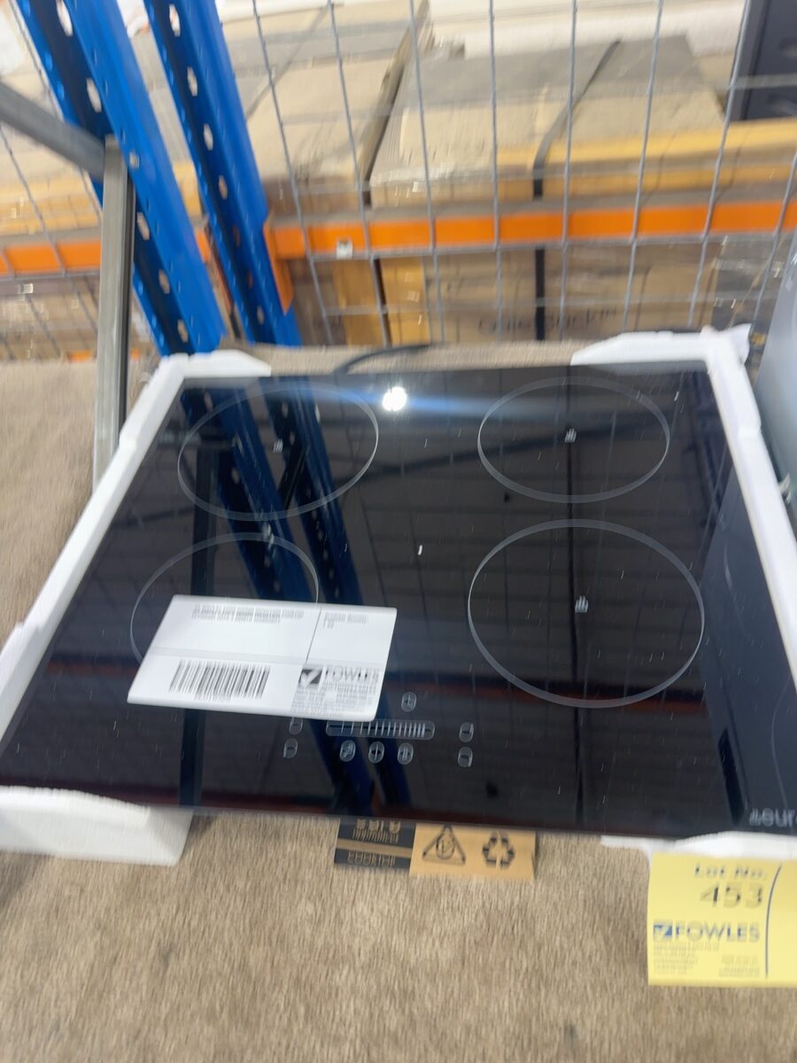 EX DISPLAY EURO 600MM INDUCTION COOKTOP ECT600IN3 WITH 3 MONTH WARRANTY