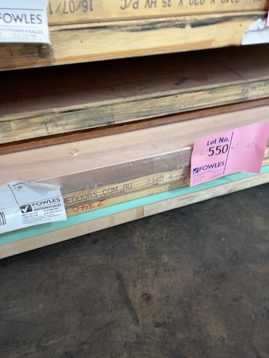 PALLET OF ASST'D DOORS