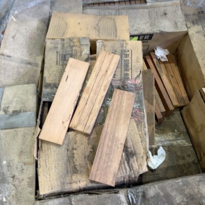 PALLET OF TIMBER PARQUETRY (SPECIES UNSPECIFIED)