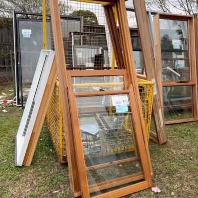 2100X850 DOUBLE HUNG CEDAR WINDOW