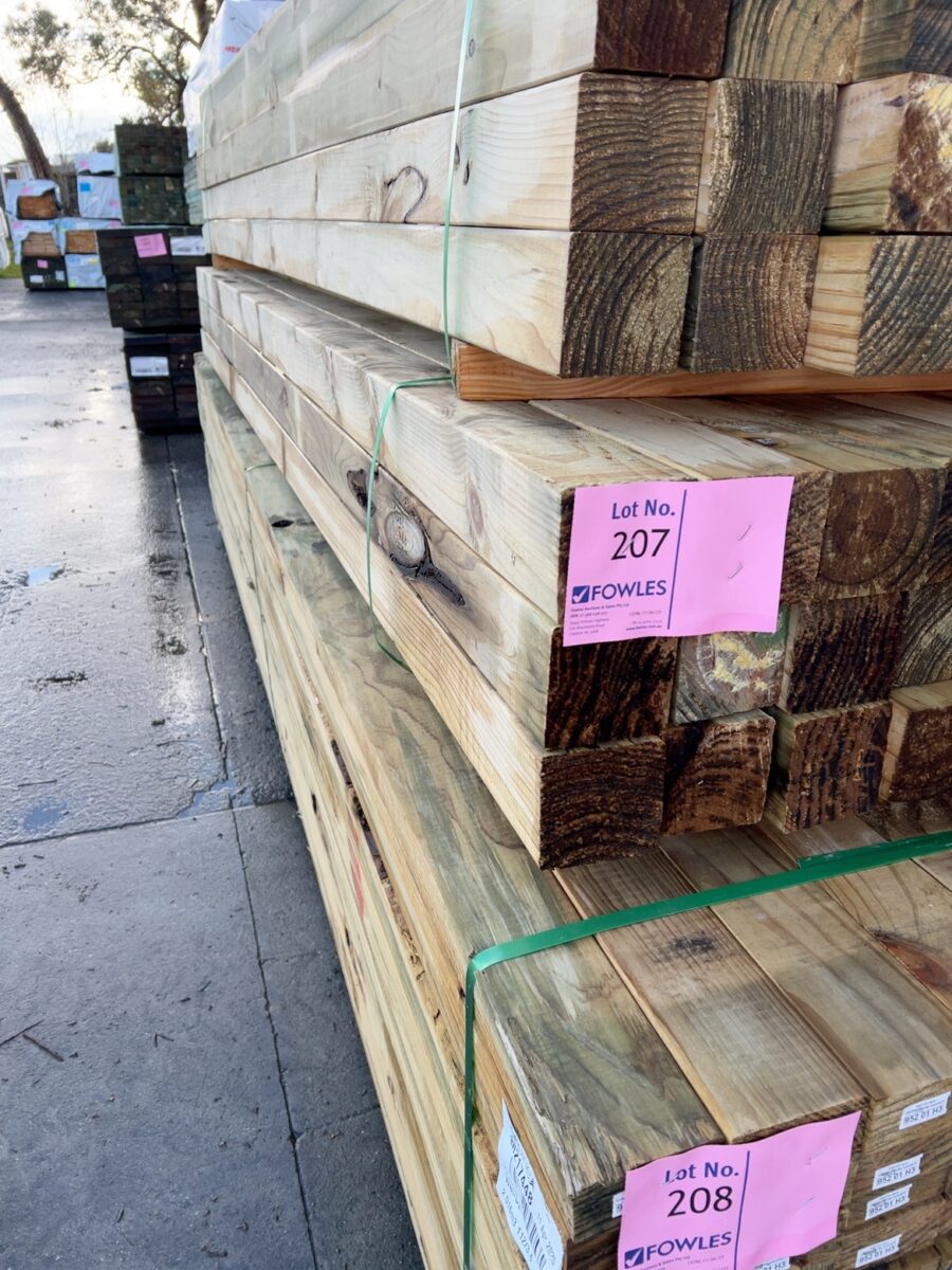 90X90 H4 CCA TREATED PINE POSTS-24/3.0