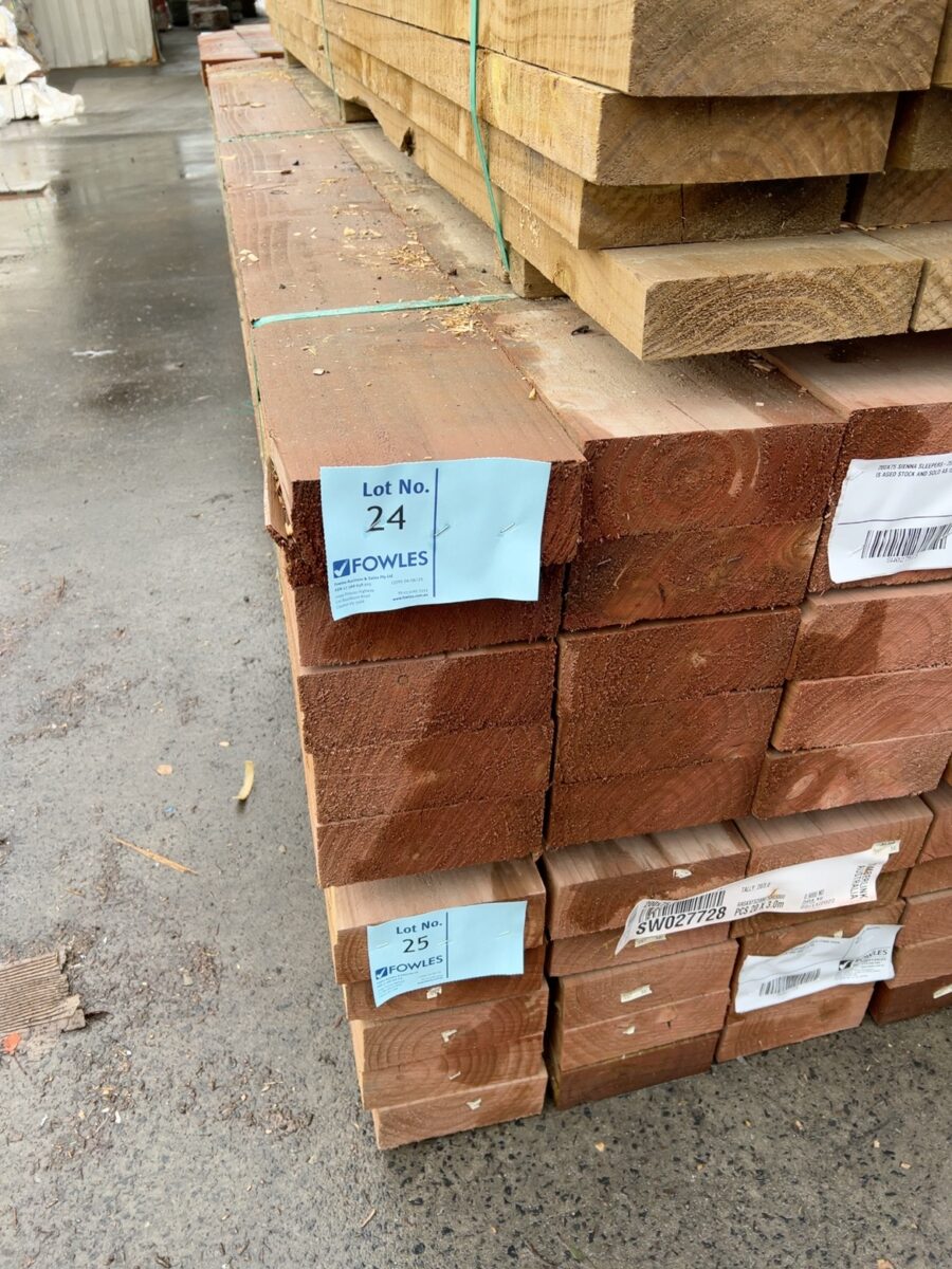 200X75 SIENNA SLEEPERS-20/3.0 (THIS PACK IS AGED STOCK AND SOLD AS IS)