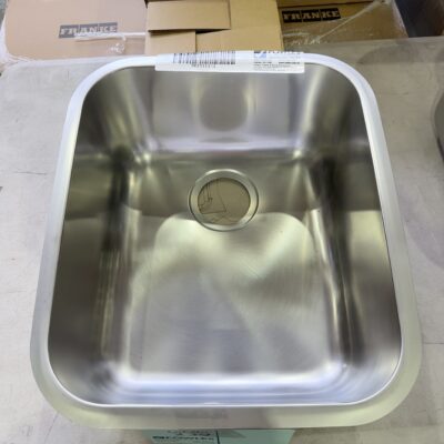 NEW FRANKE SEVILLE SINGLE BOWL UNDERMOUNT SINK, SSX110-36 RRP9 WITH WASTE