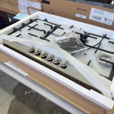 NEW ILVE ILGP96X 900MM GAS COOKTOP, 6 BURNERS, CAST IRON TRIVETS 12 MONTH WARRANTY