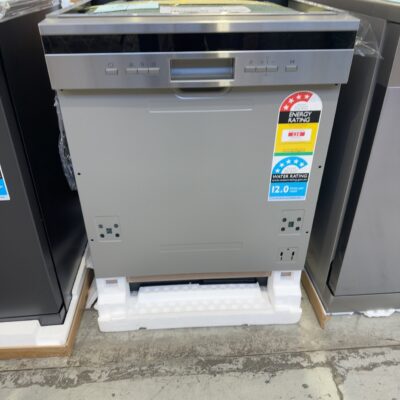 NEW ILVE IVDSIP5/1 600MM DISHWASHER, SEMI INTEGRATED, WITH 12 MONTH WARRANTY