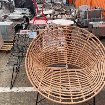 LOT OF ASSORTED OUTDOOR FURNITURE SOLD AS IS