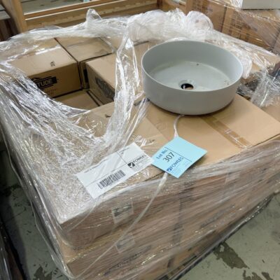 PALLET OF ASSORTED VANITY BOWLS