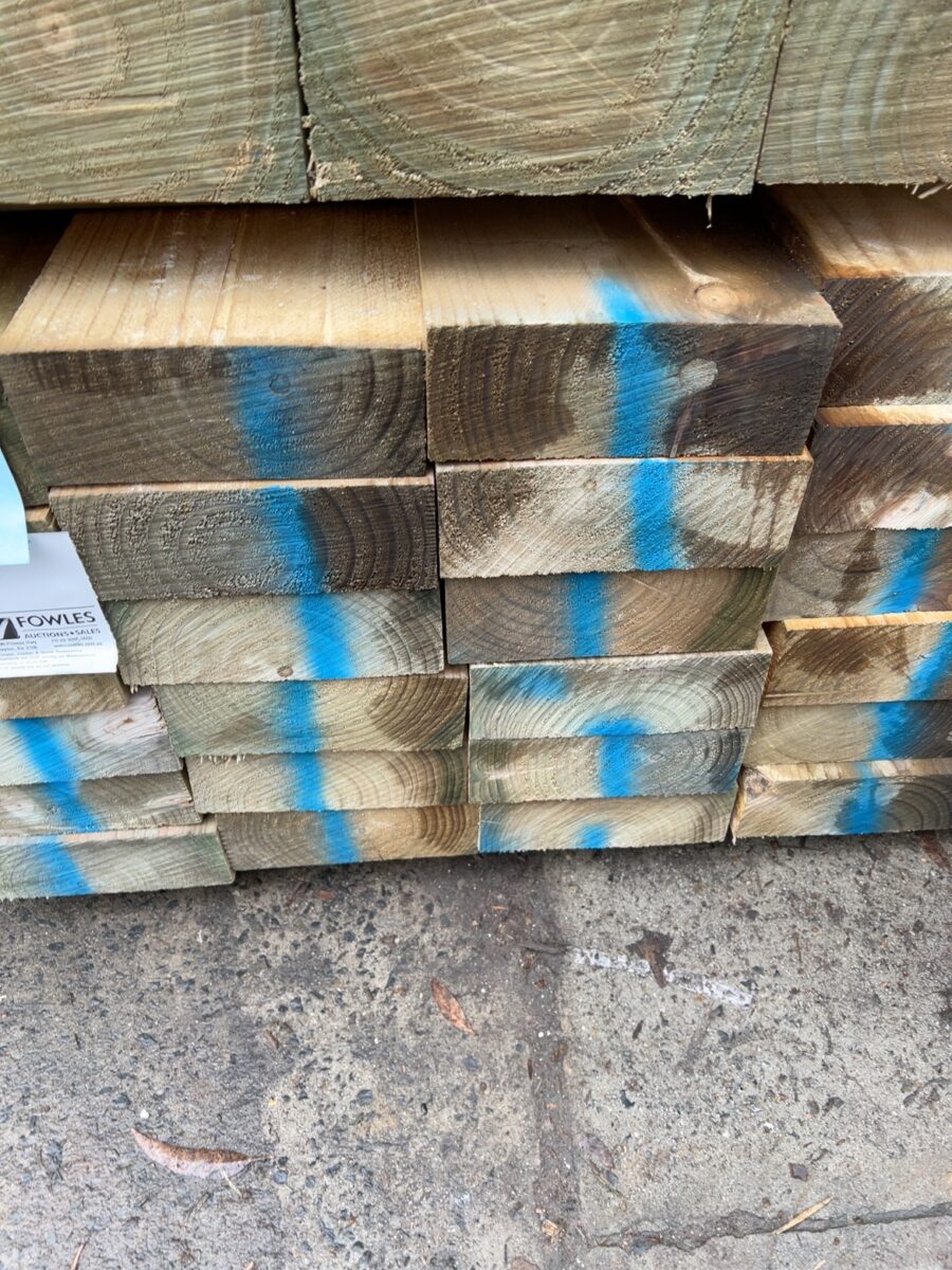 200X75 TREATED PINE SLEEPERS-24/3.0 (THIS PACK IS AGED STOCK AND SOLD AS IS)