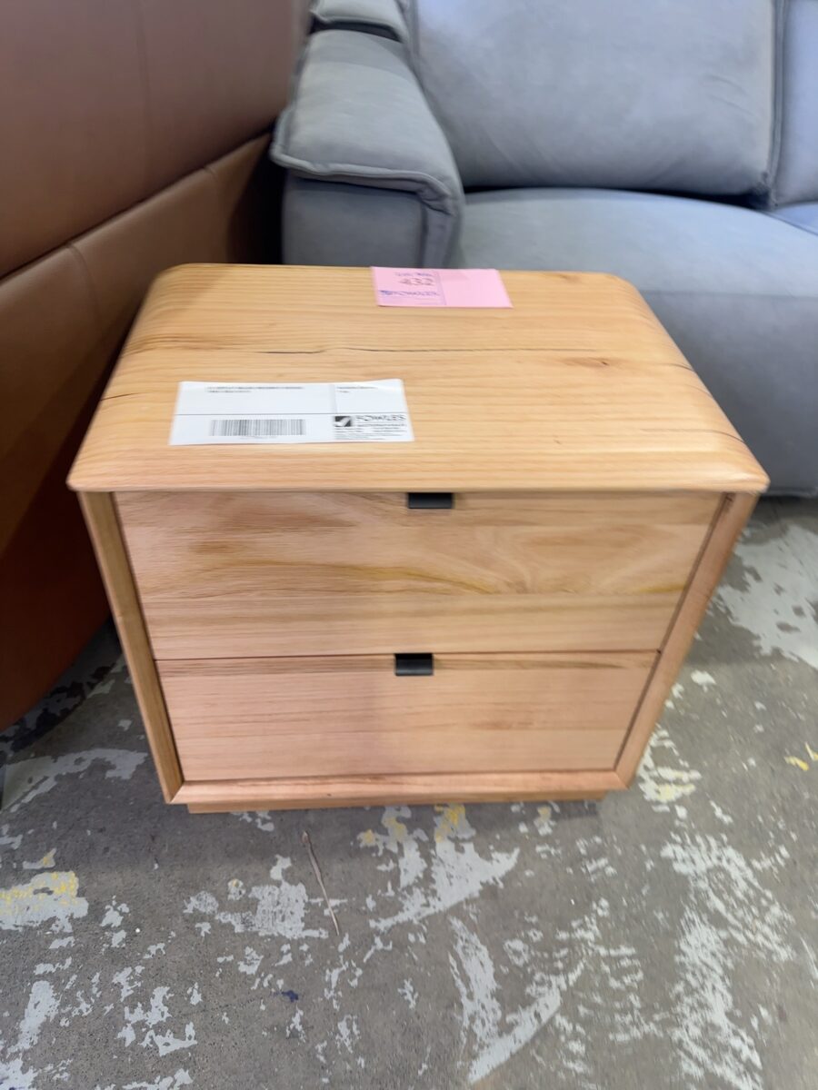 EX DISPLAY MALIBU MESSMATE BEDSIDE TABLE SOLD AS IS