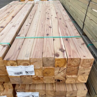 90X90 DAR CYPRESS PINE POSTS-21/2.4