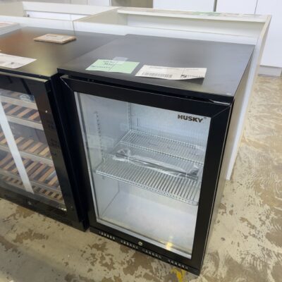 NEW HUSKY ALFCI-BLK-840 COMMERCIAL UNDER COUNTER BAR FRIDGE RRP99 SOLD AS IS NO WARRANTY