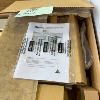 NEW RINNAI GLASS DOOR KIT R2612