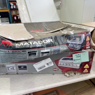 EX DISPLAY HOME - MATADOR EXECUTIVE BUILT IN BBQ, 6 BURNER SOLD AS IS