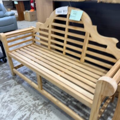 NEW PLANTATION TEAK GRAND CAMEN 1600MM GARDEN BENCH RRP90