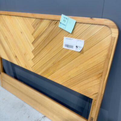 EX DISPLAY EVA MESSMATE QUEEN HEADBOARD ONLY SOLD AS IS