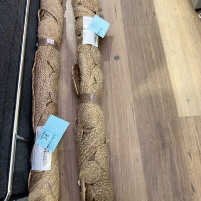 EX STAGING - WOVEN SMALL RUG, SOLD AS IS