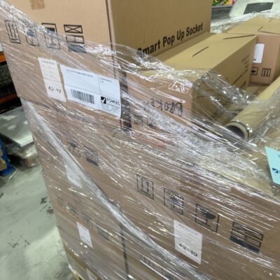 PALLET OF POP UP SMART SOCKETS SOLD AS IS