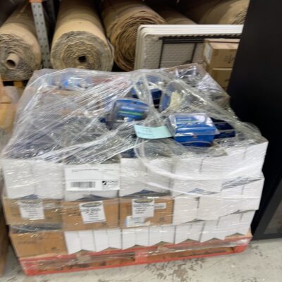 PALLET OF SCHLAGE DOOR LEVERS, ASSORTED SOLD AS IS