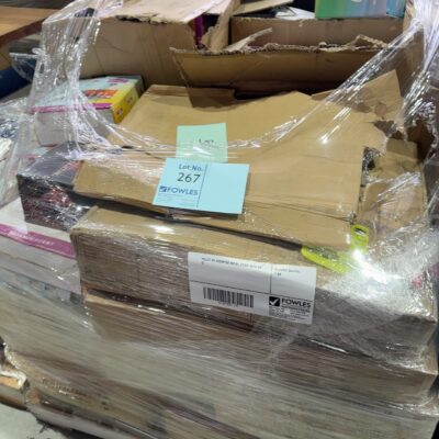 PALLET OF ASSORTED RETAIL STOCK SOLD AS IS