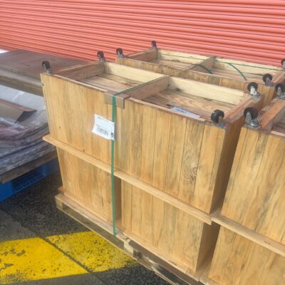 TIMBER PLANTER BOXES 1150 X 550MM X 400MM HIGH
