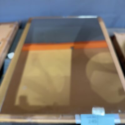 DISCONTINUED PRODUCT - NEW RECTANGLE BACKLIT LED MIRROR, TOUCH SENSOR, ADJUSTABLE LIGHT, 600MM HIGH X 900MM WIDE, CC9060 RECTANGLE RRP8