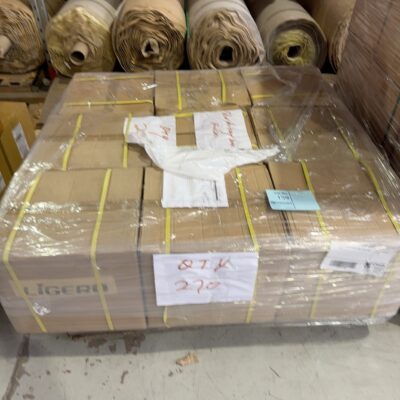 PALLET OF NEW S/STEEL DOOR LEVERS, SOLD AS IS