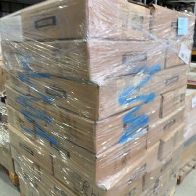 PALLET OF CERAMIC VANITY BOWLS SOLD AS IS