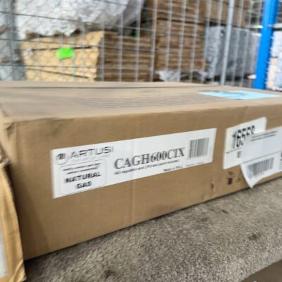 NEW ARTUSI CAGH600CIX 600MM GAS COOKTOP SOLD AS IS NO WARRANTY