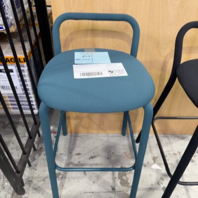 EX HIRE TEAL BAR STOOLS SOLD AS IS