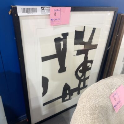 EX STAGING ARTWORK, SOLD AS IS