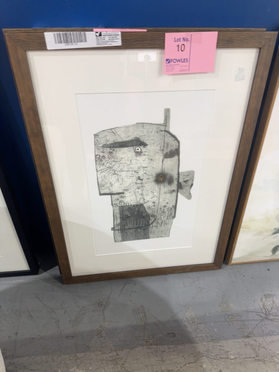 EX STAGING ARTWORK, SOLD AS IS