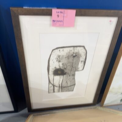 EX STAGING ARTWORK, SOLD AS IS