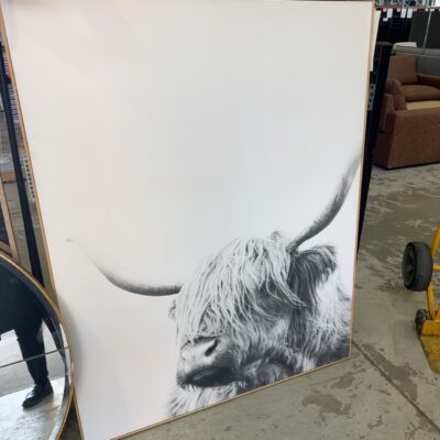 EX STAGING ARTWORK, SOLD AS IS