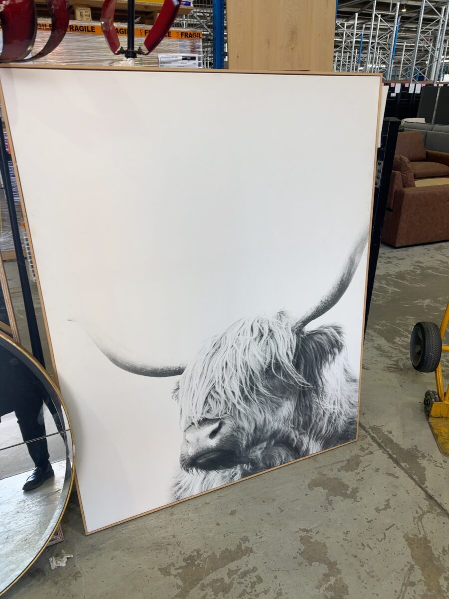 EX STAGING ARTWORK, SOLD AS IS