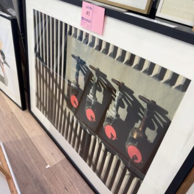 EX STAGING ARTWORK, SOLD AS IS