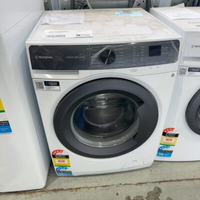WESTINGHOUSE WWF8024M5WA, 8KG EASYCARE 500 FRONT LOAD WASHING MACHINE - UNKNOWN WORKING CONDITION SOLD AS IS NO WARRANTY