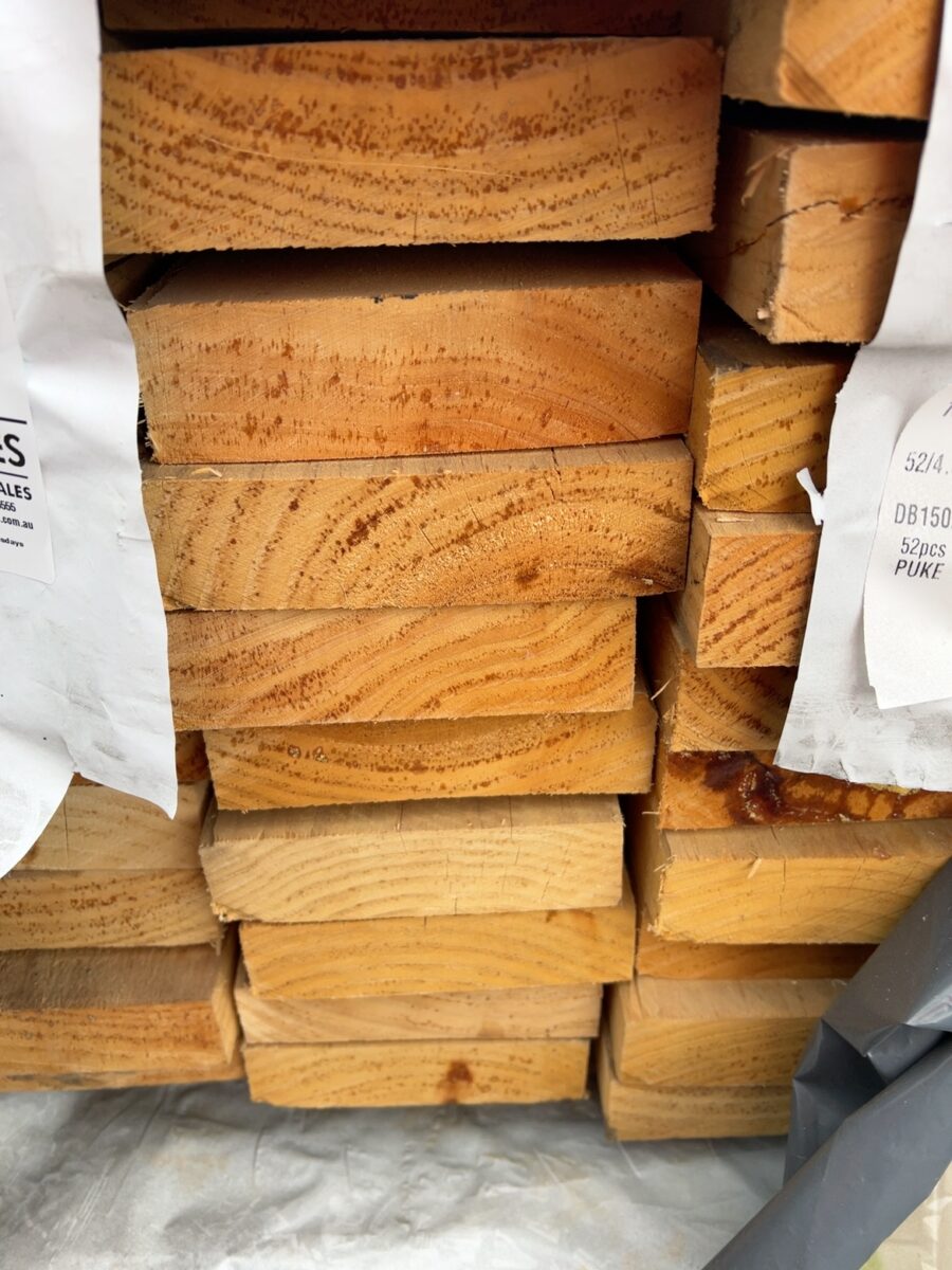 150X38 SAWN RADIATA PINE MIXED CLEARS-52/4.8