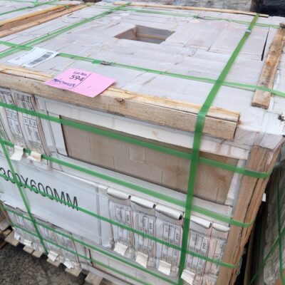 PALLET OF ICE WHITE MATTE TILES 300MM X 600MM
