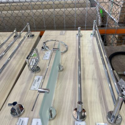 EX SHOWROOM TAP DISPLAY BOARDS - BRASSHARDS BATHROOM ACCESSORIES SOLD AS IS