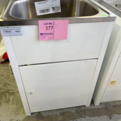 EX SHOWROOM  - EVERHARD 45LITRE LAUNDRY CABINET, SOLD AS IS