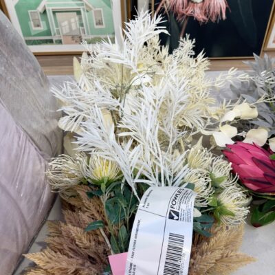 EX STAGING - FAUX FLOWER ARRANGEMENT, SOLD AS IS