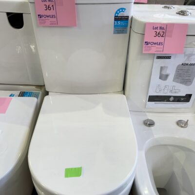 EX SHOWROOM TOILET DISPLAY - KDK 021 ELVERA AMBULANT TOILET SUITE, SOLD AS IS