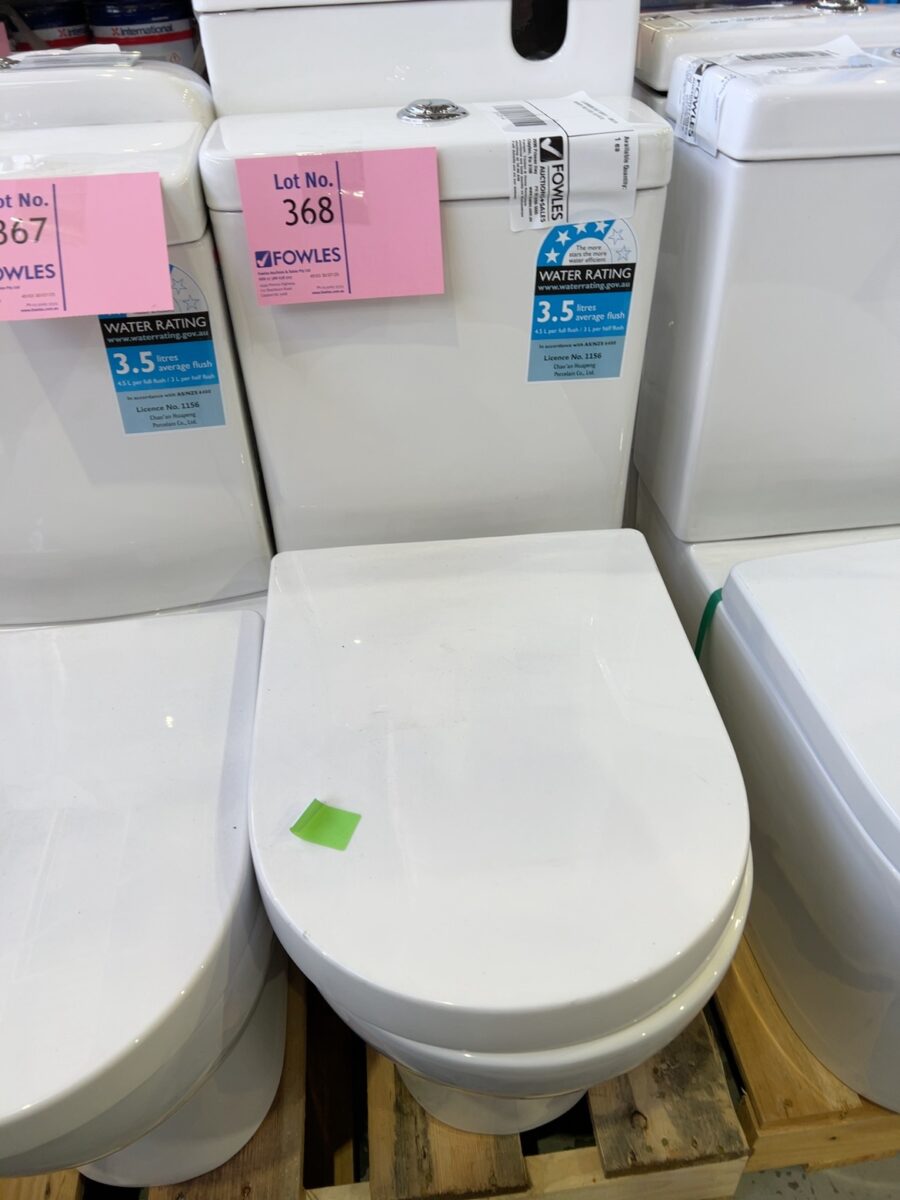 EX SHOWROOM TOILET DISPLAY - KDK 014 MERCURY TOILET SUITE, SOLD AS IS