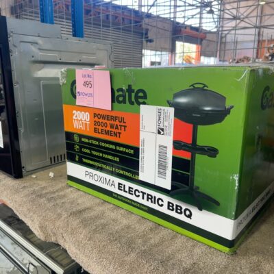EX DISPLAY GASMATE PROXIMA PORTABLE ELECTRIC KETTLE BBQ, 6 MONTH WARRANTY RRP 9