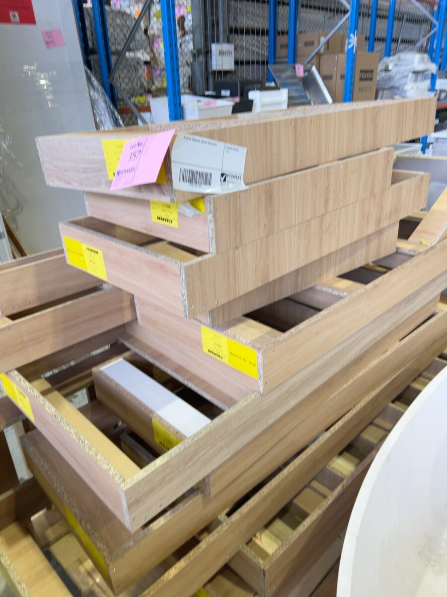 PALLET OF ASSORTED KICKERS SOLD AS IS