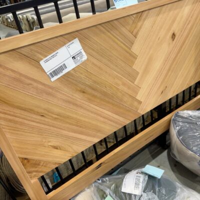EX DISPLAY EVA MESSMATE QUEEN HEADBOARD ONLY SOLD AS IS