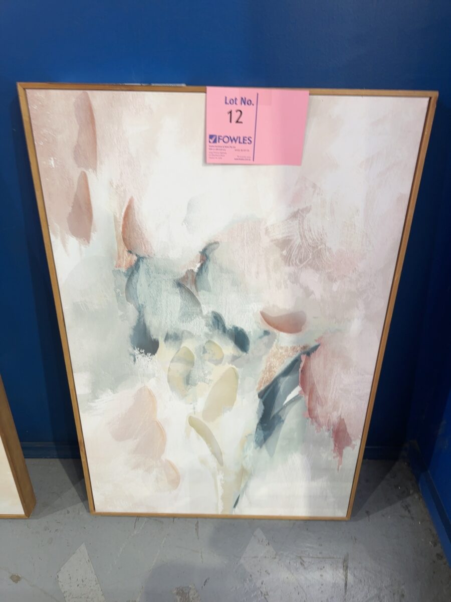 EX STAGING ARTWORK, SOLD AS IS